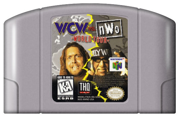 WCW vs NWO World Tour Cover Art and Product Photo