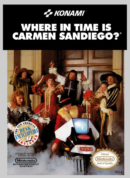 Where in Time is Carmen Sandiego - Nintendo NES