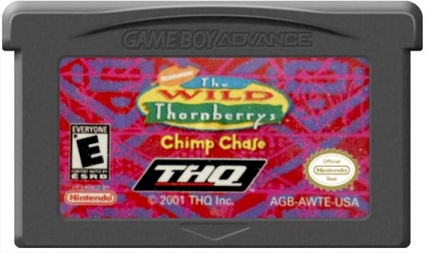 Wild Thornberry's Chimp Chase Cartridge