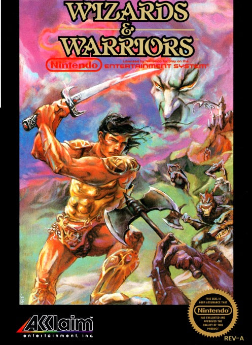 Wizards and Warriors - Nintendo NES
