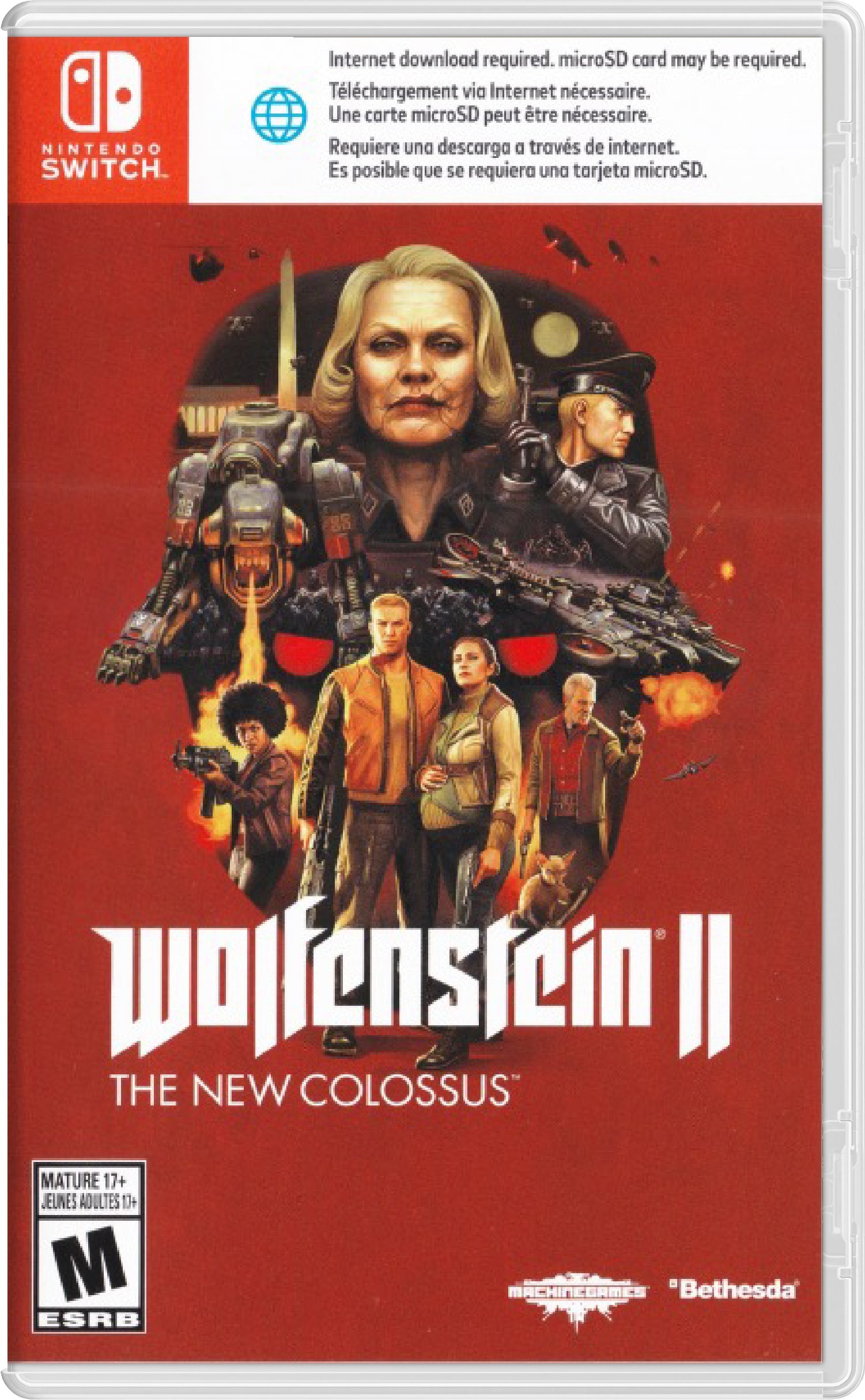 Wolfenstein II The New Colossus for Nintendo Switch | TVGC