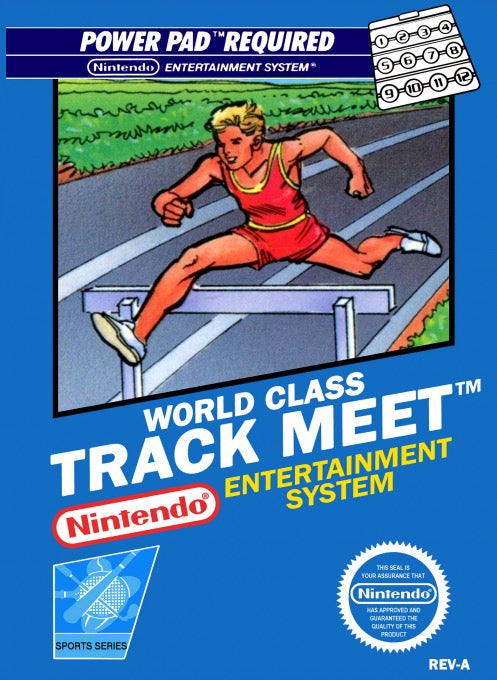 World Class Track Meet - Nintendo NES