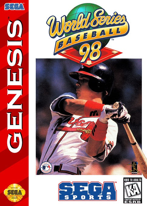 World Series Baseball 98 Cover Art