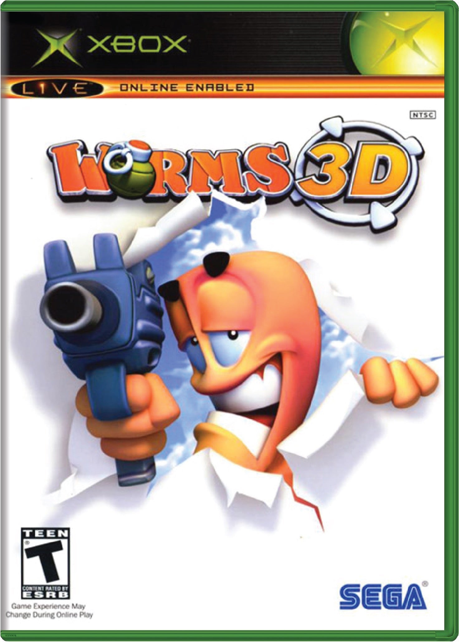 Worms 3D Cover Art