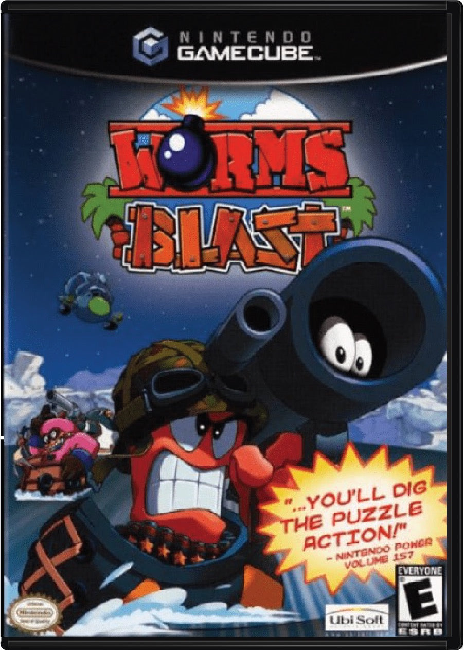 Worms Blast Cover Art and Product Photo