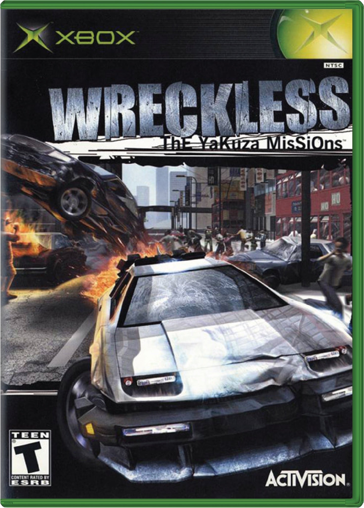 Wreckless Yakuza Missions Cover Art