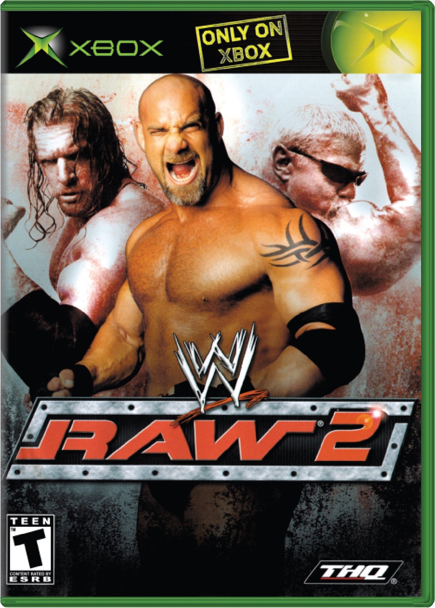 WWE Raw 2 Cover Art