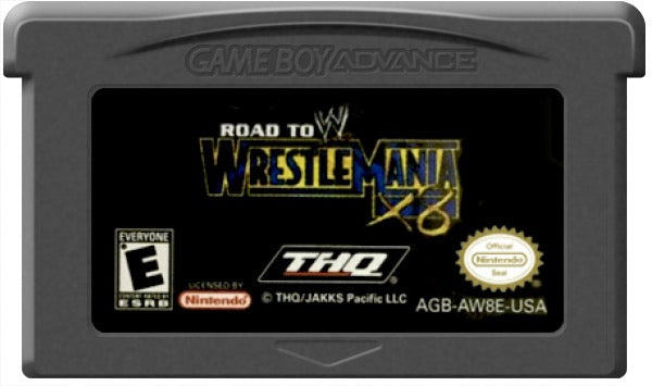 WWE Road To WrestleMania X8 Cartridge