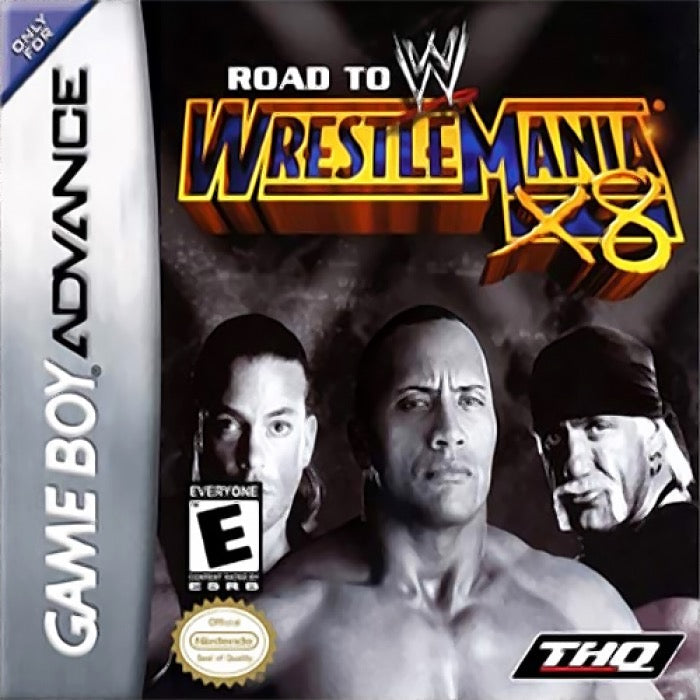 WWE Road To WrestleMania X8 Cover Art