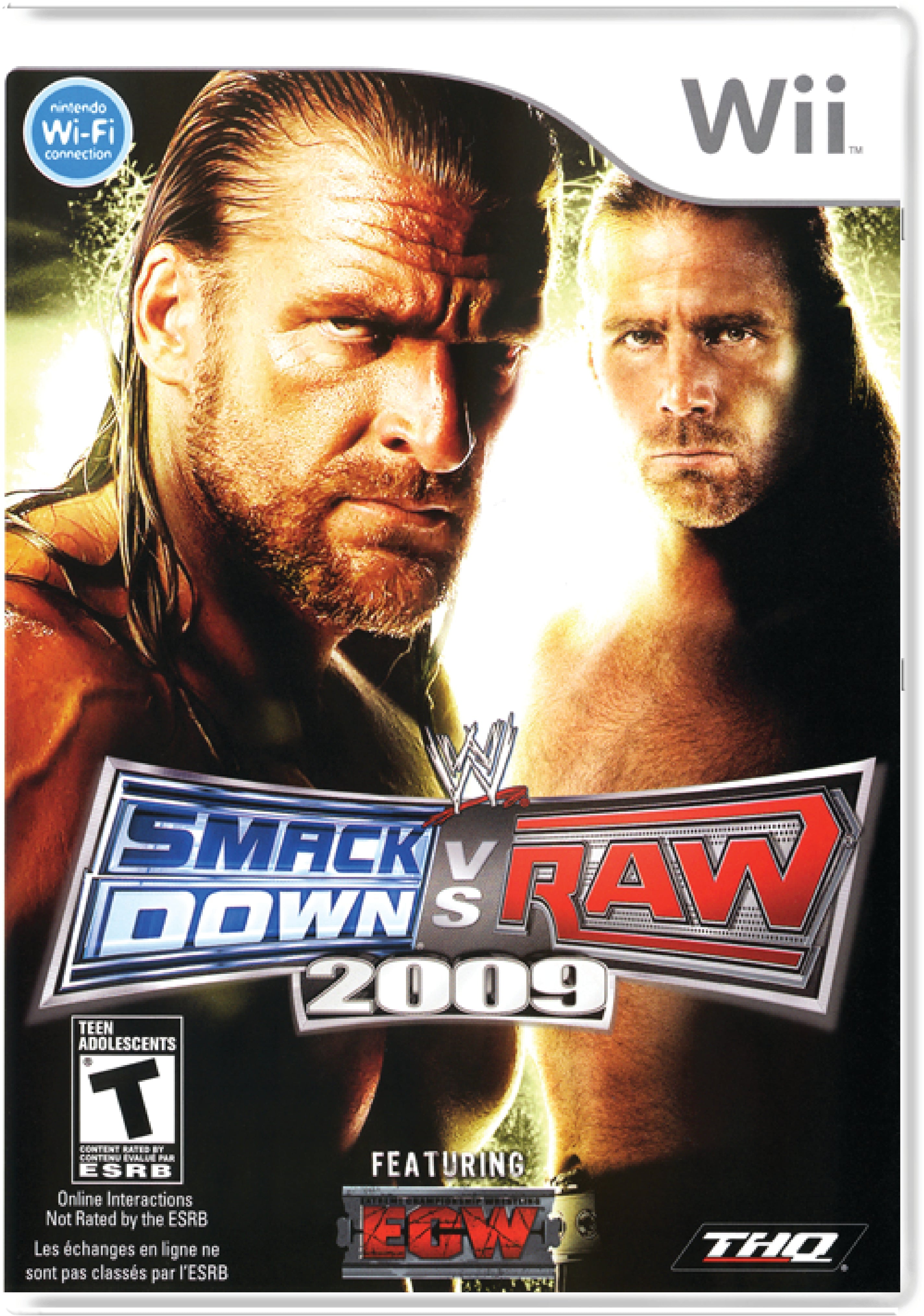 WWE Smackdown vs. Raw 2009 Cover Art