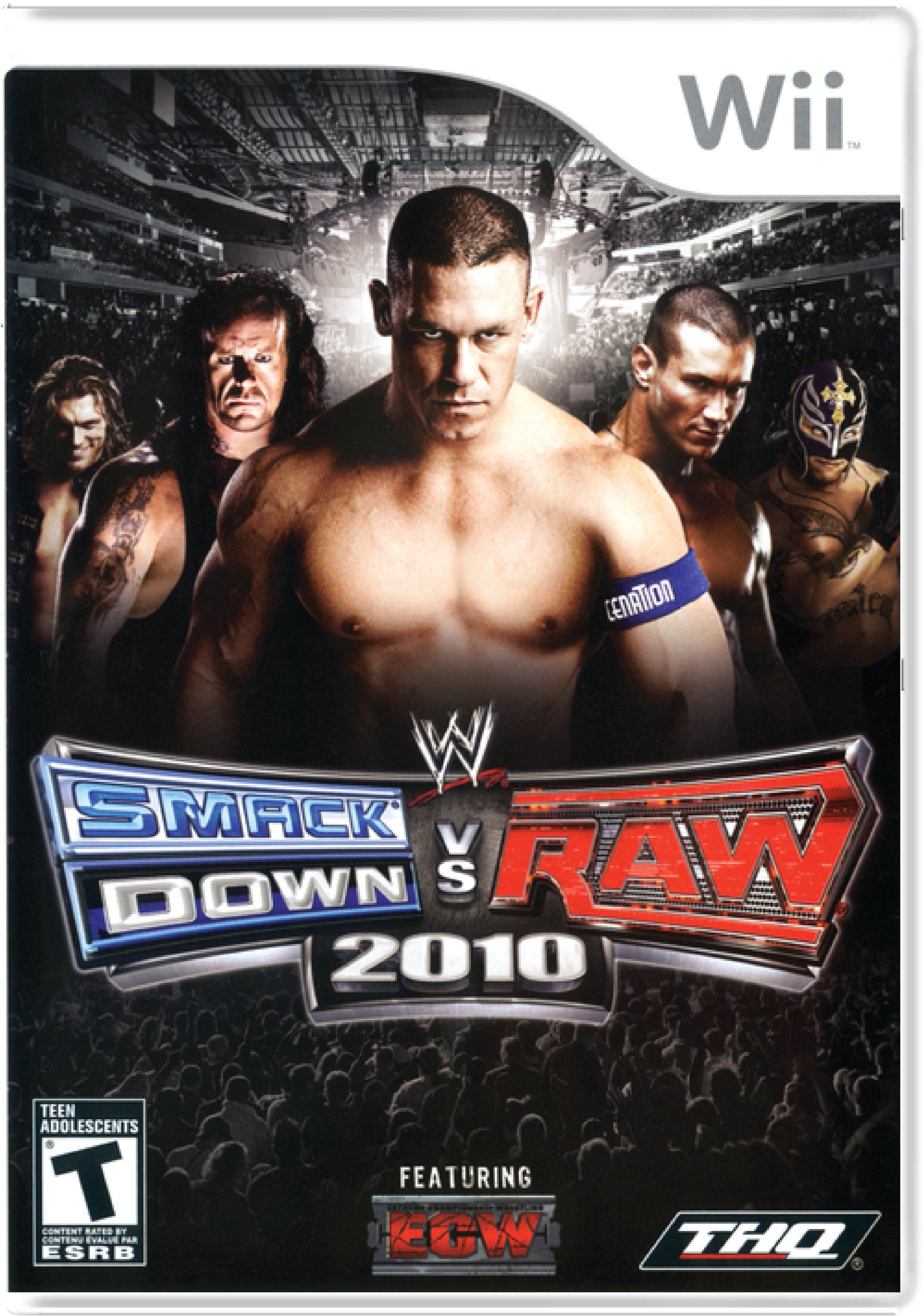 WWE Smackdown vs. Raw 2010 Cover Art