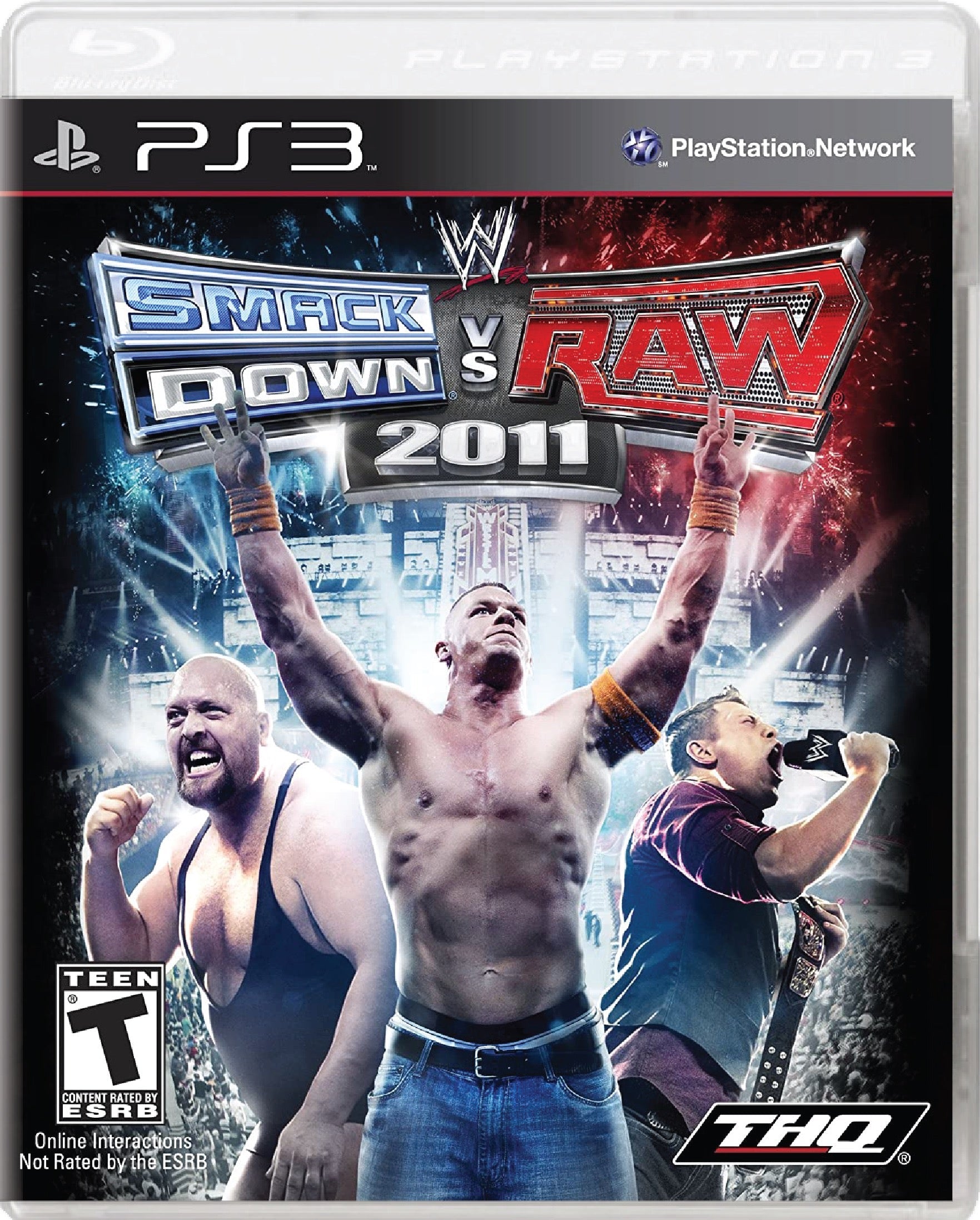 WWE Smackdown vs. Raw 2011 Cover Art