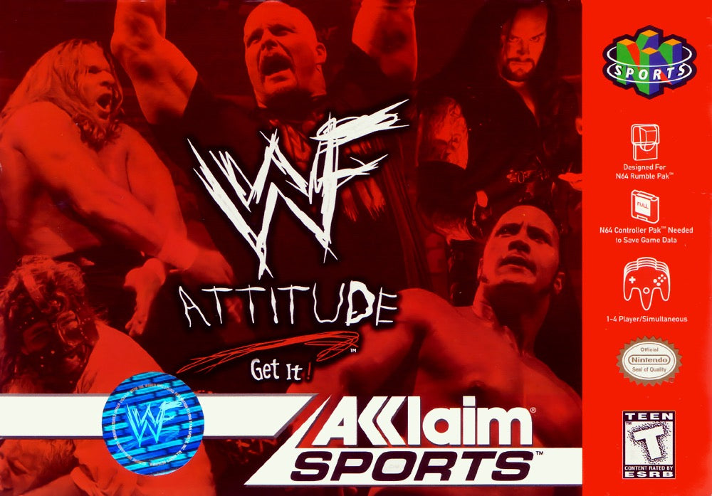 WWF Attitude - Nintendo N64