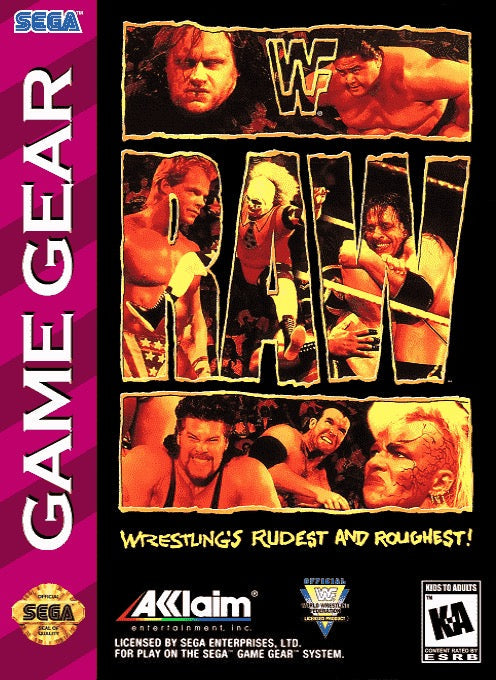 WWF Raw Cover Art