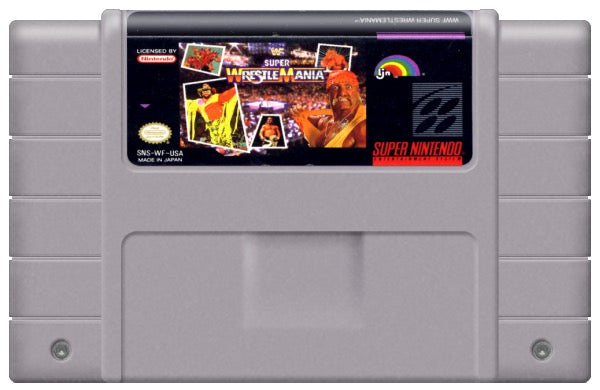 WWF Super Wrestlemania Cartridge