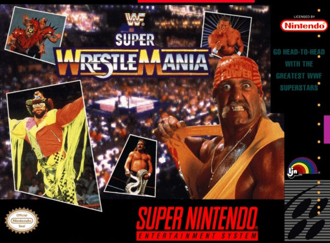 WWF Super Wrestlemania Cover Art