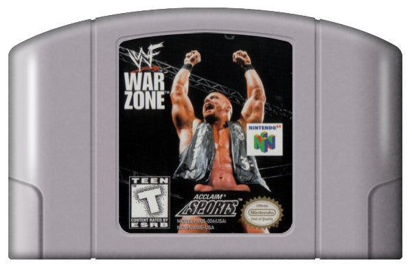 WWF Warzone Cover Art and Product Photo