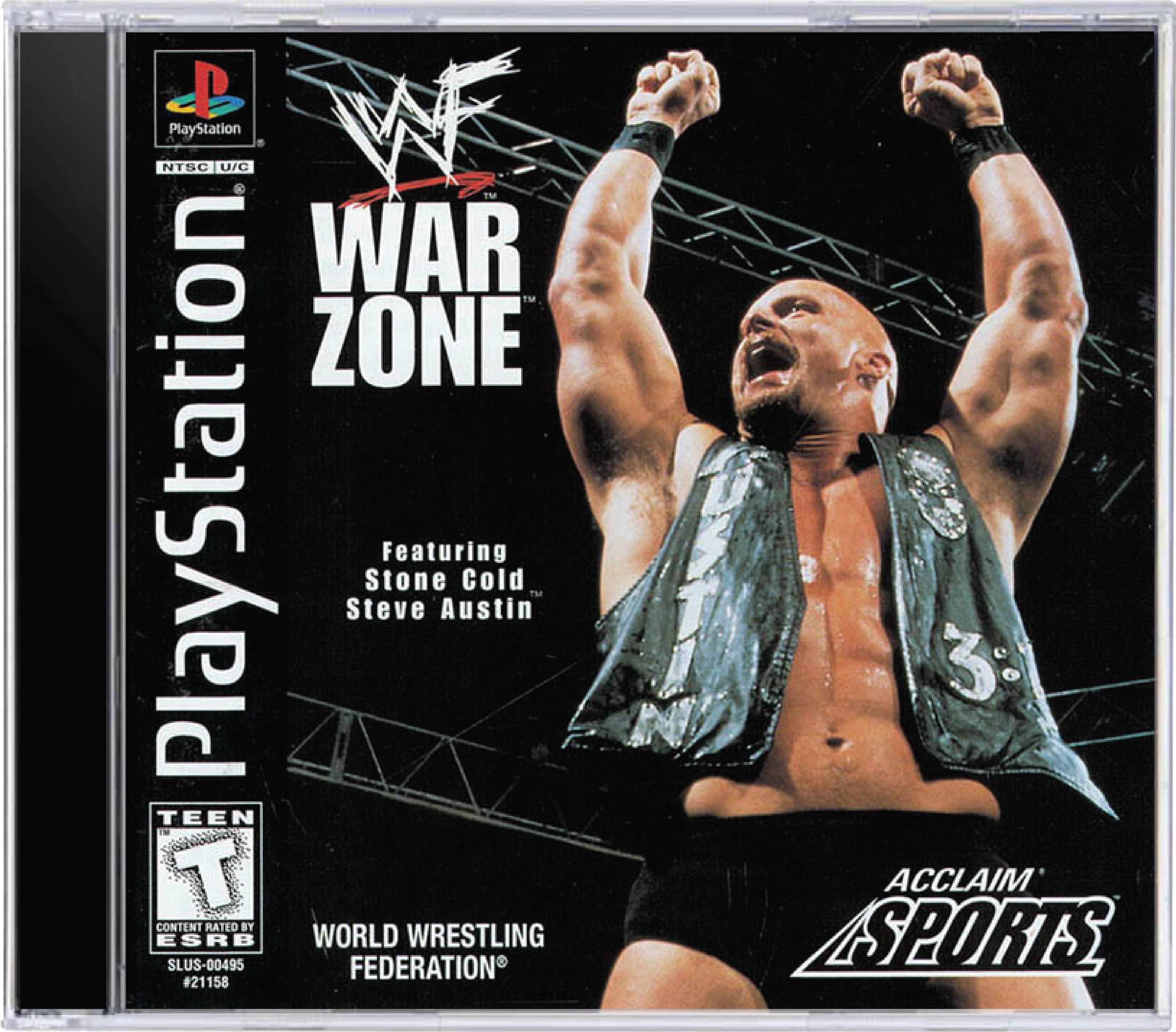 WWF Warzone Cover Art and Product Photo