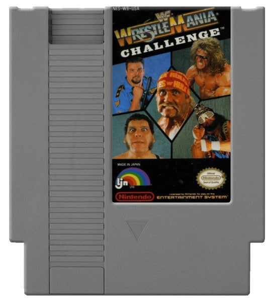 WWF Wrestlemania Challenge Cover Art and Product Photo
