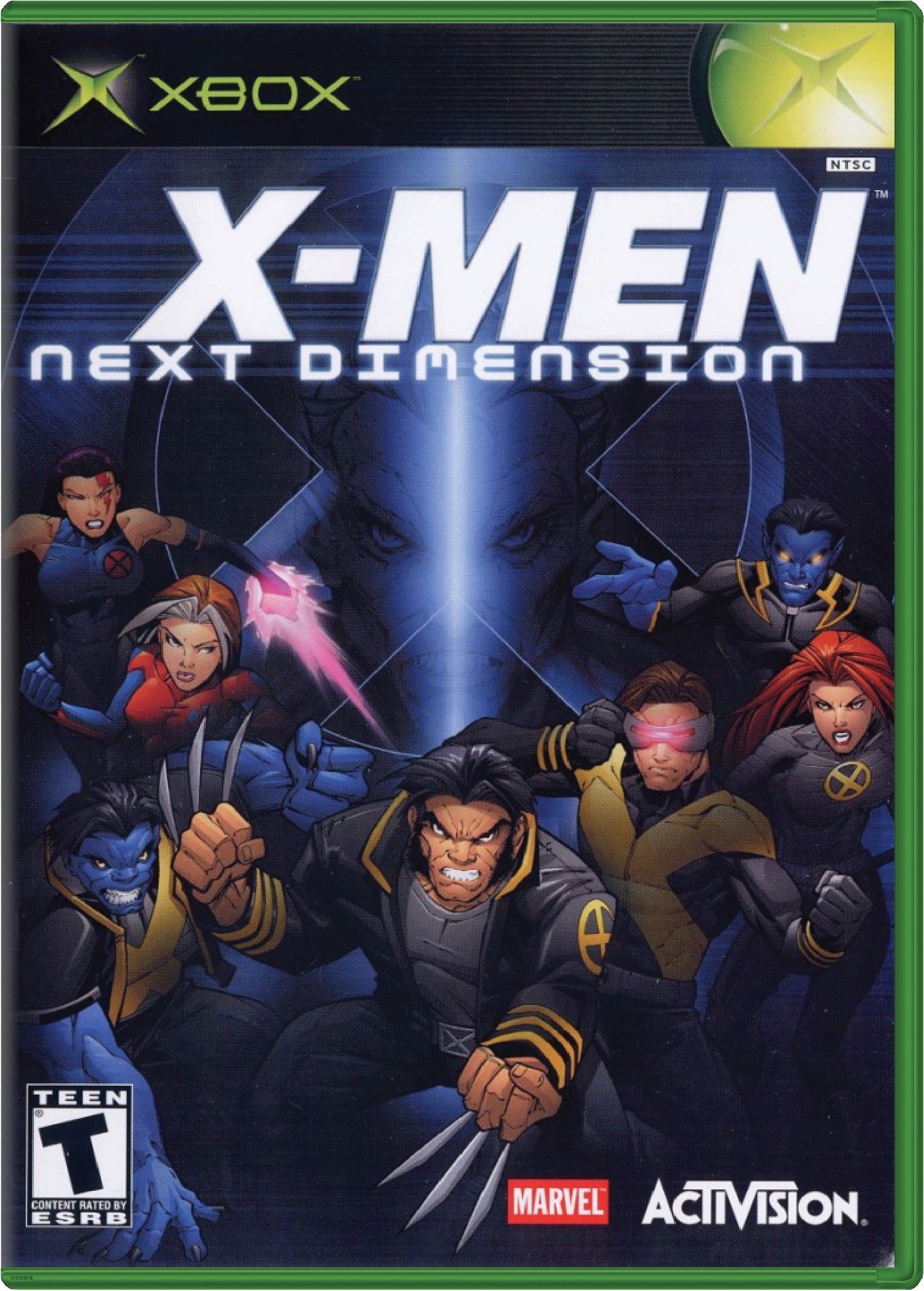 X-Men Next Dimension Cover Art