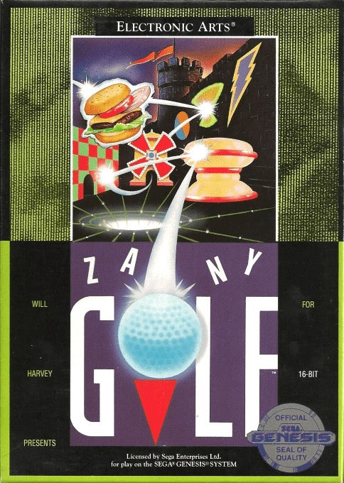 Zany Golf Cover Art