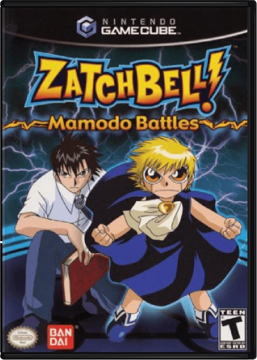 Zatch Bell Mamodo Battles Cover Art and Product Photo